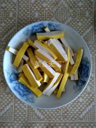 黄豆腐炒肉的家常做法,黄色的豆腐是什么豆腐