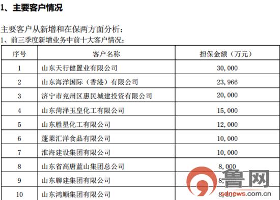 山东再担保集团营收与净利双降应收代偿款逾8亿元