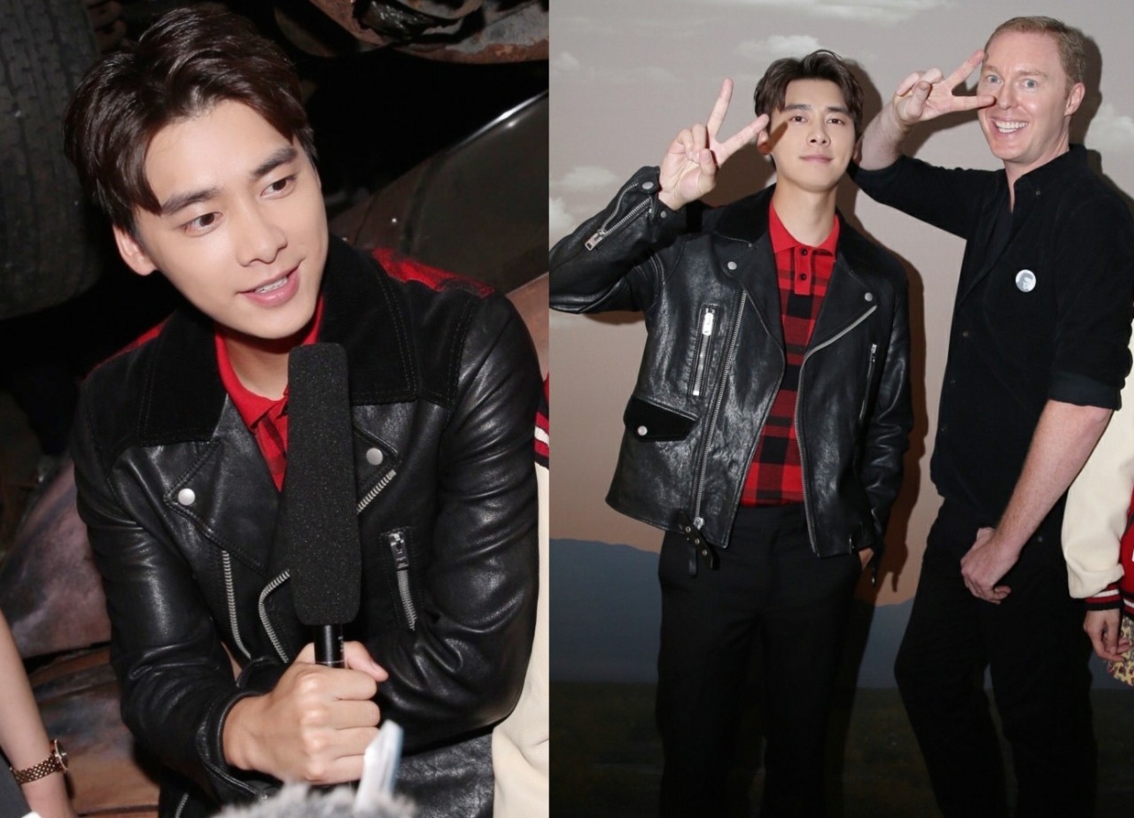 皮夹克祁同伟,赵丽颖穿红色皮夹克超酷