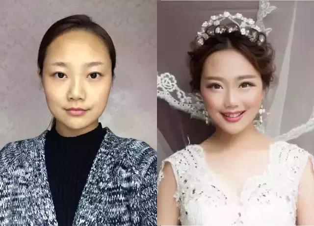 高能！新娘妆后颜值大逆天，给婚礼化妆师们点个赞
