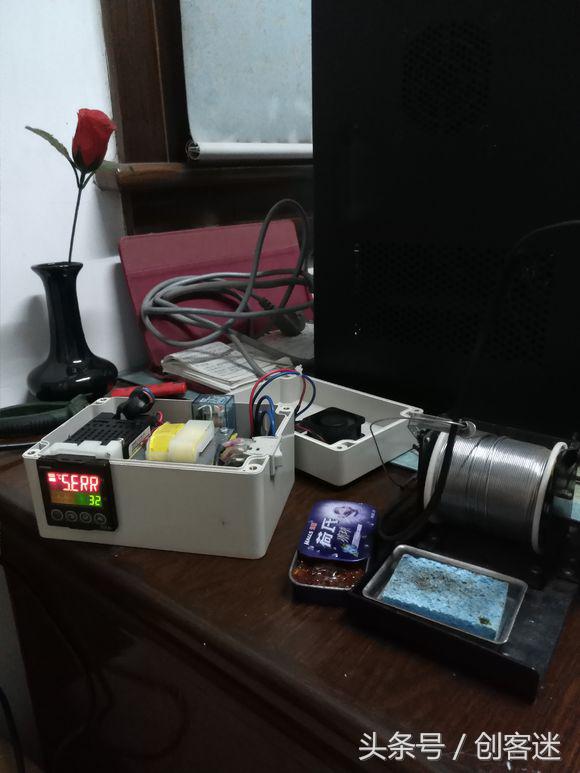 自己做加热焊接机,恒温电烙铁数显焊台220v