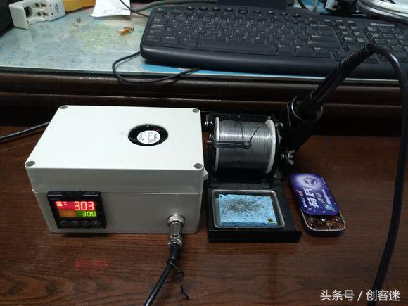 自制便携式恒温焊台,恒温可调焊台使用方法