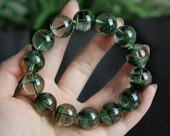 水晶绿幽灵平安牌,绿幽灵水晶补五行