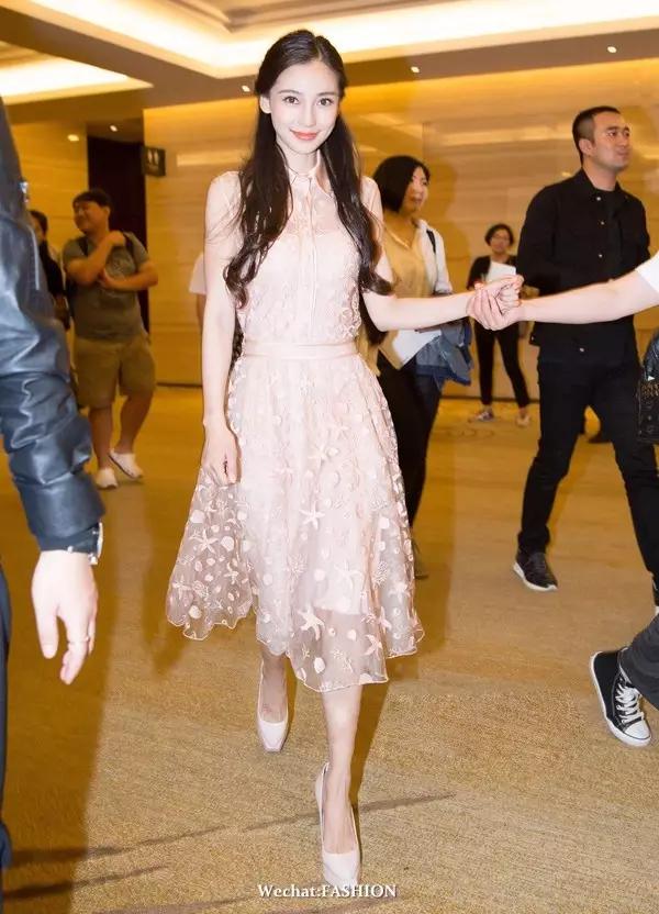 Angelababy高圆圆的超美粉色单品快用小本本记下来