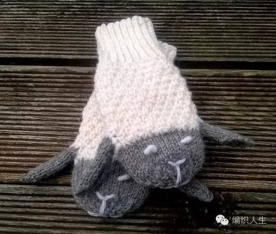 从手指头开始织的手套,怎么织5个手指头手套简单又好看