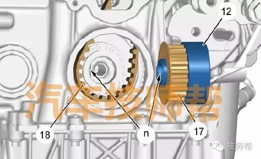 2011款新帕萨特正时皮带,新世嘉1.6正时皮带安装图