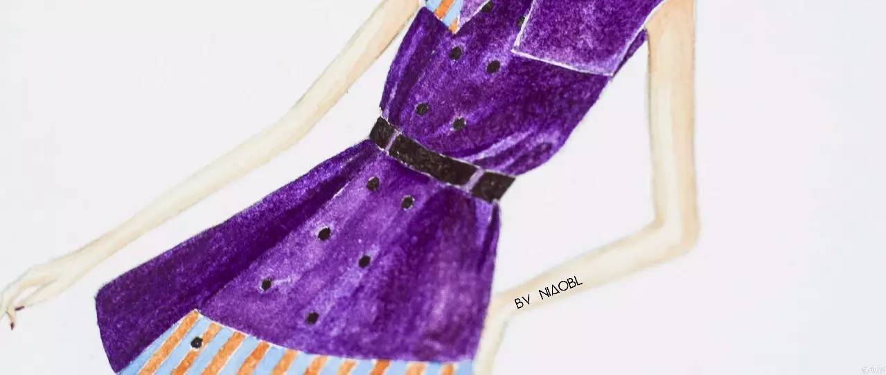 手绘简约风效果图,特别惊艳的手绘图成品