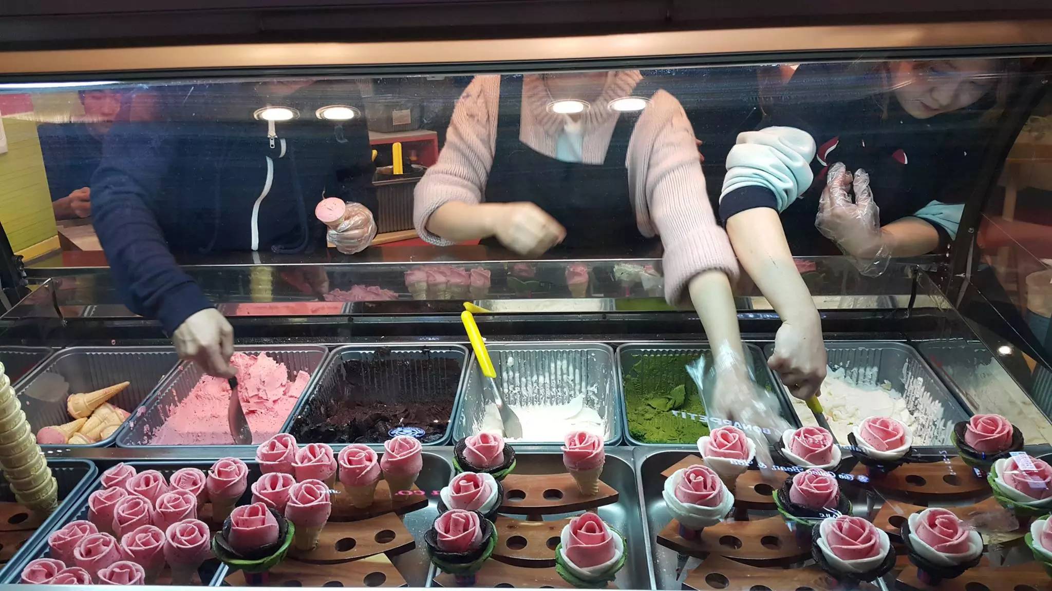 韩国甜品店推荐甜筒,韩国甜品店哪里好