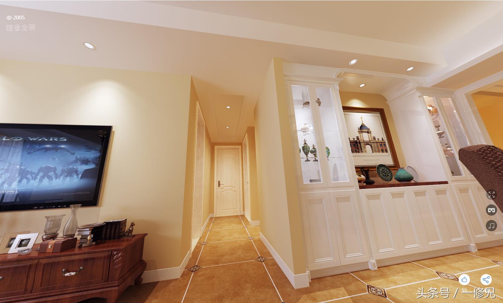 你邻居田园风格的家被推荐上头条啦——福州世欧王庄