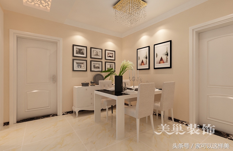 蓝堡湾二期小户型,郑州正弘蓝堡湾两室两厅装修