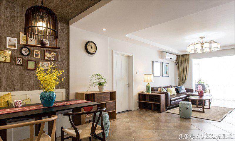 一家三口甜蜜窝，140方混搭风毕业