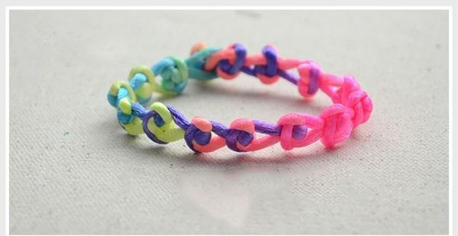 手链绳结打法教学中国结,手链的绳结怎么系金刚结