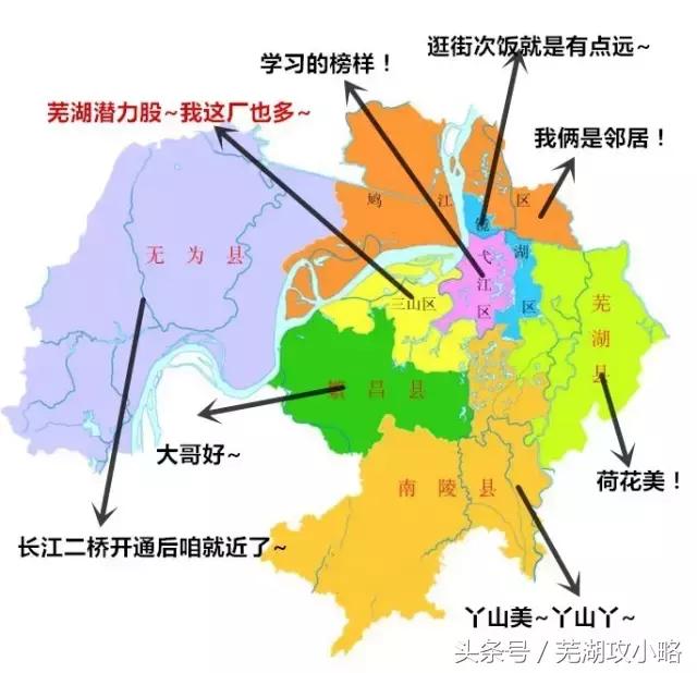 安徽芜湖最富的县,芜湖最发达的市区是在哪个区