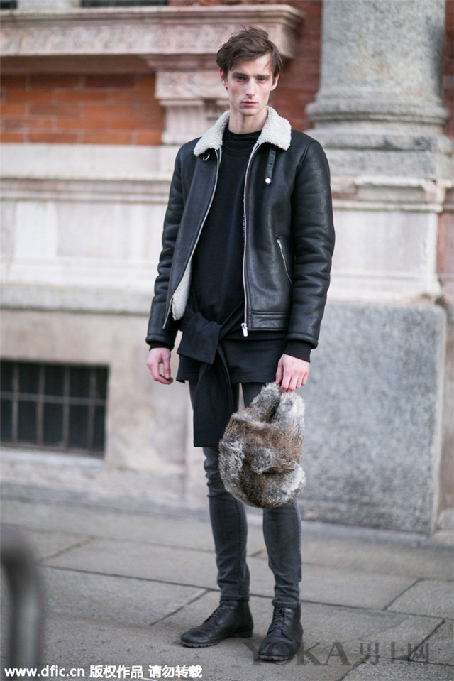 短款箱型夹克搭配,我有一万个理由