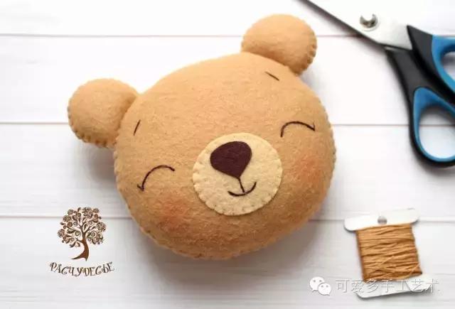 冬天可爱小熊,萌化了的可爱小熊怎么做