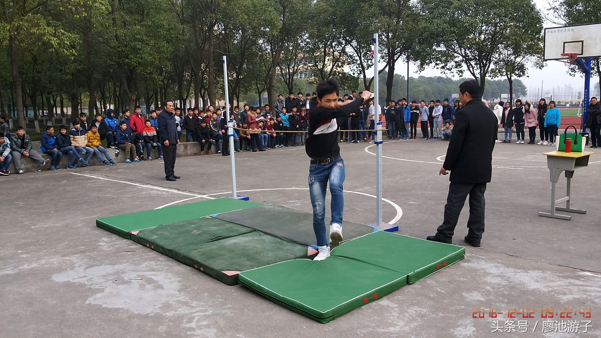 监利桥市镇初级中学运动会,监利县廖池初级中学校运会