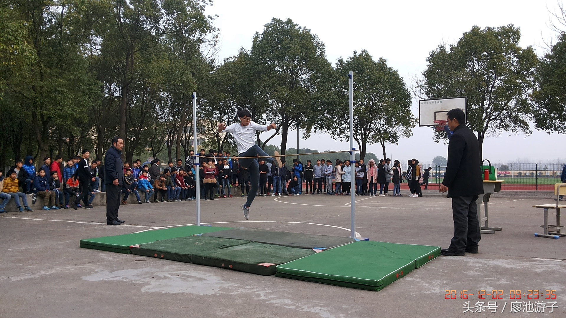 监利大垸流港初级中学运动会,龚场镇廖池中学艺术节