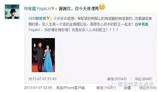 丁文琪是怎样的女人,丁文琪给林宥嘉打分