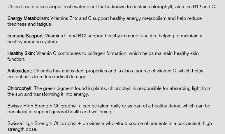 swisse叶绿素片评测,澳洲swisse叶绿素片