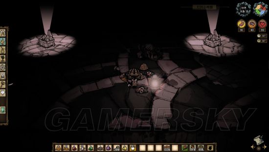 饥荒联机版洞穴远古科技塔在哪,饥荒联机版洞穴远古科技魔光护符