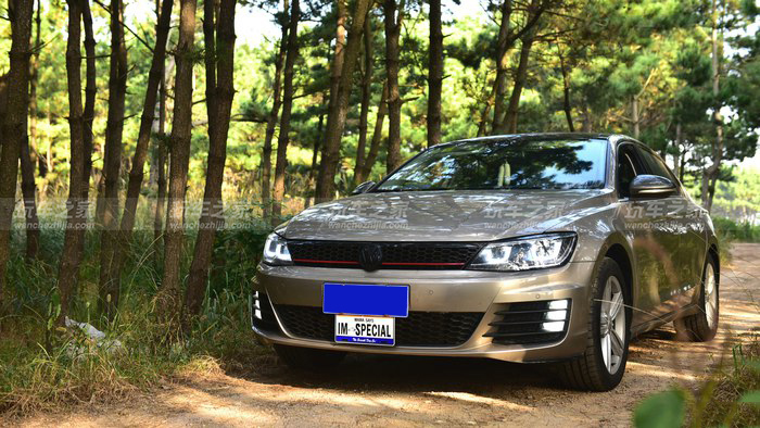 凌渡改装gts前脸,凌渡改装gti中网