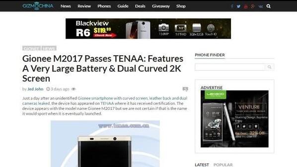 手机壹周刊:PRO6Plus发布/诺基亚回归