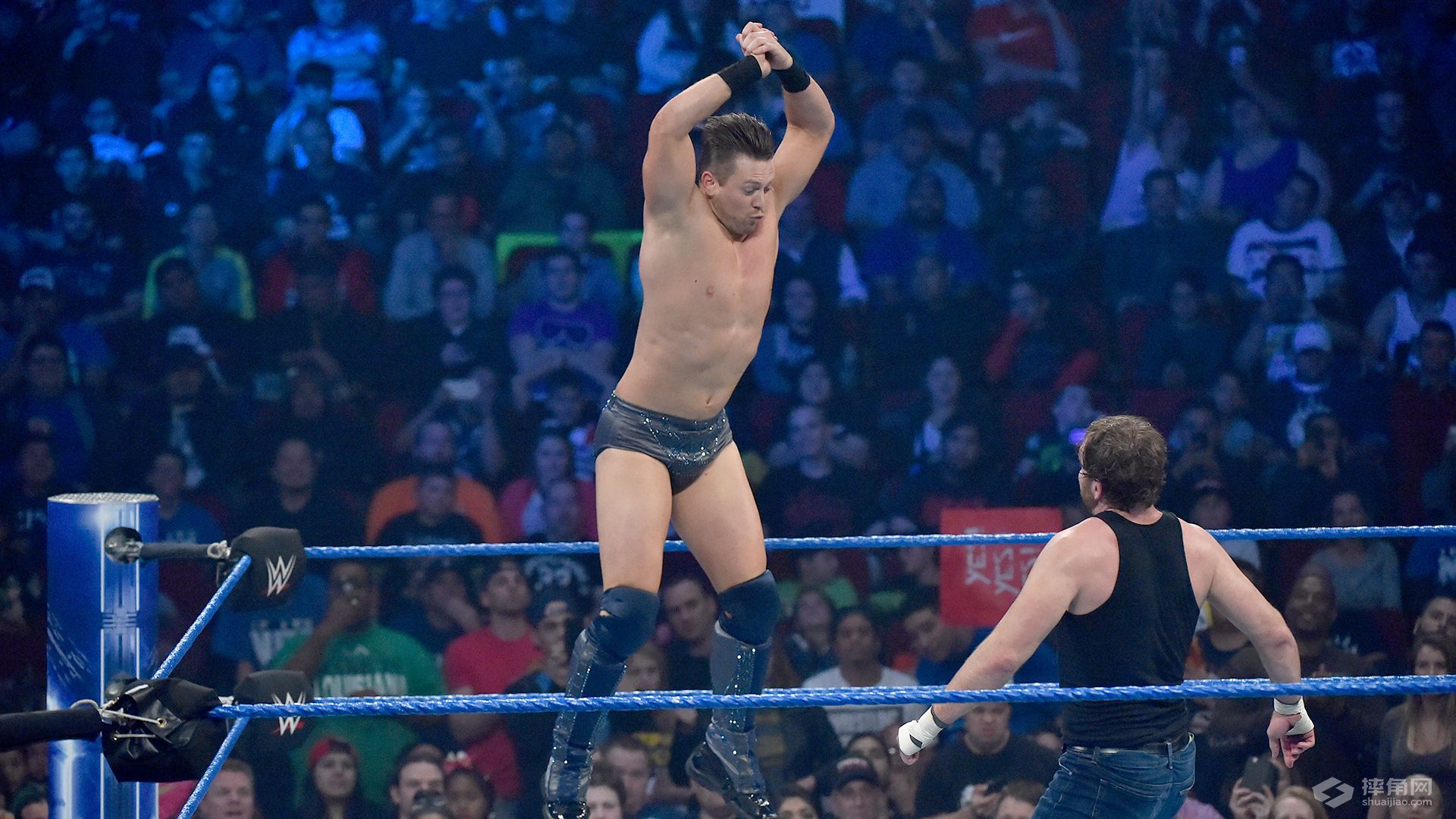 WWE驸马爷风云决战RVD！凯恩抛摔毕雪夫获全场欢呼！