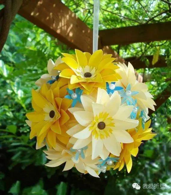 手工折纸花3-6岁儿童折纸,手工立体折纸花贺卡制作视频