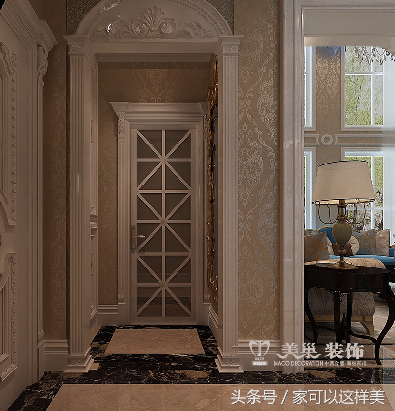 涉县蓝堡湾复式一室一卫,蓝堡湾户型设计效果图