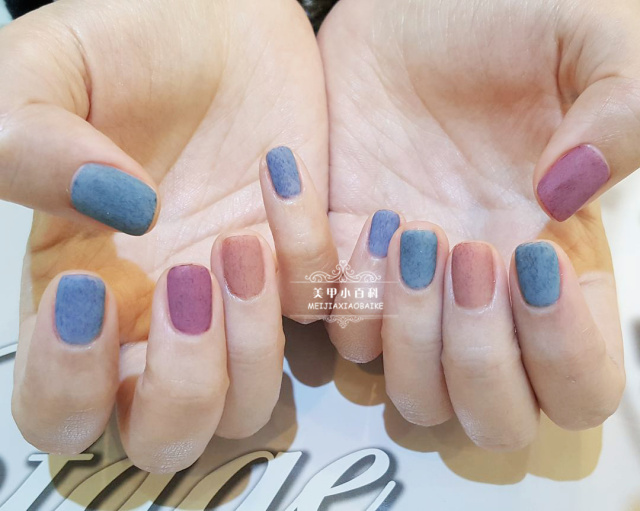 高大上豹纹美甲,适合冬天的皮草美甲