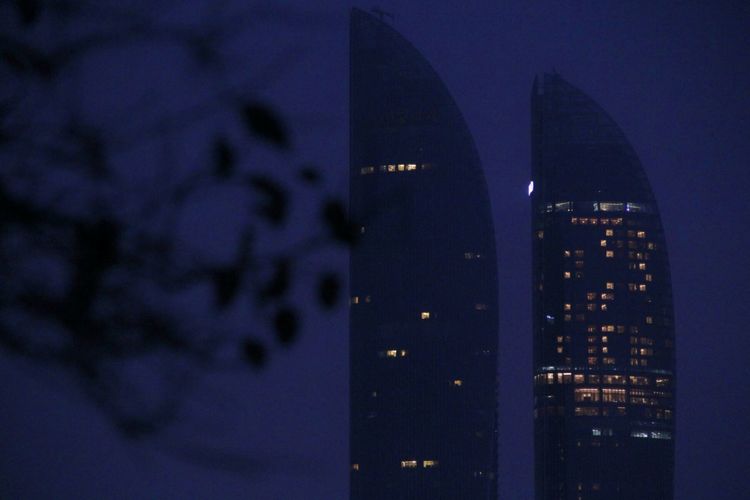 云上厦门看厦门夜景,海上看厦门