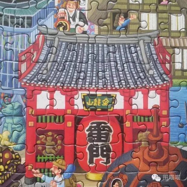 她从2000块拼图中解开了日本名胜中那些少为人知的秘密（二）