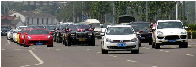 浙江豪车婚礼车队,浙江婚礼豪华