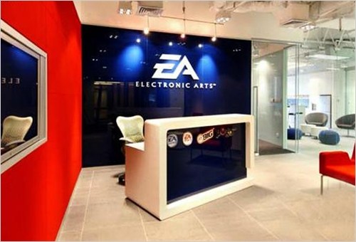 上班玩游戏的工作叫什么,网络游戏公司办公室装修