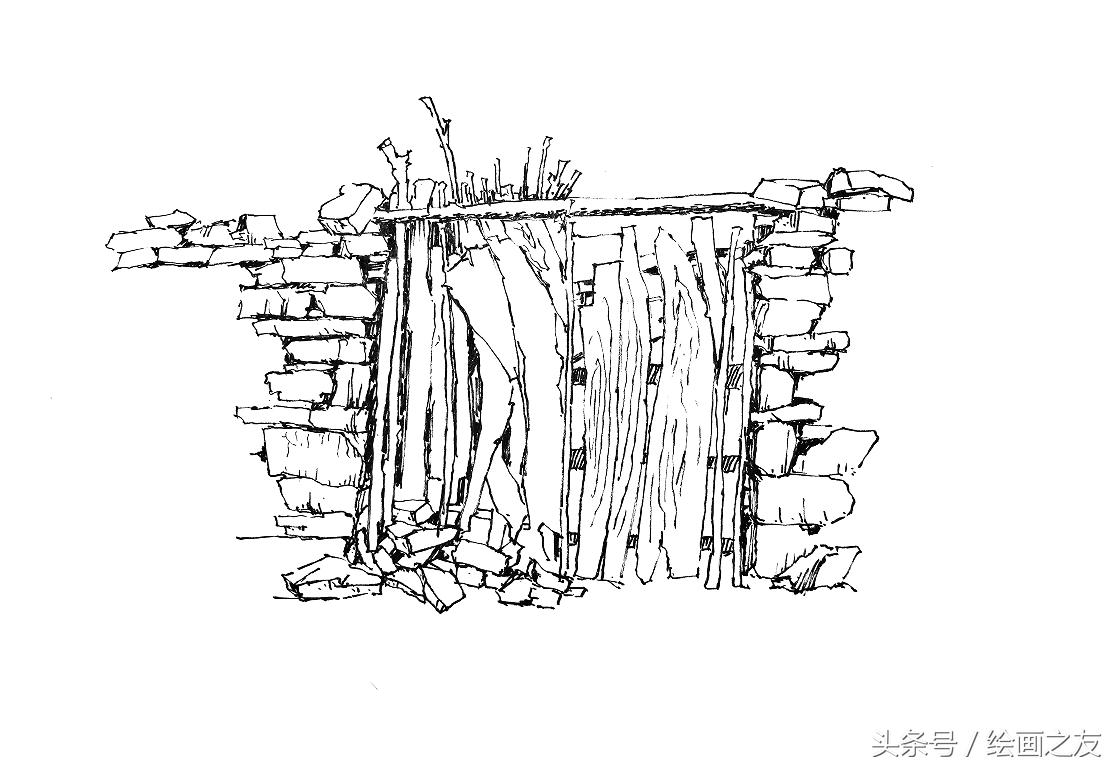 速写初学者入门的基础画,钢笔速写入门基础画法