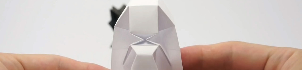 用折纸折出会动的娃娃和小人,折纸手工8-10岁简单折纸小动物