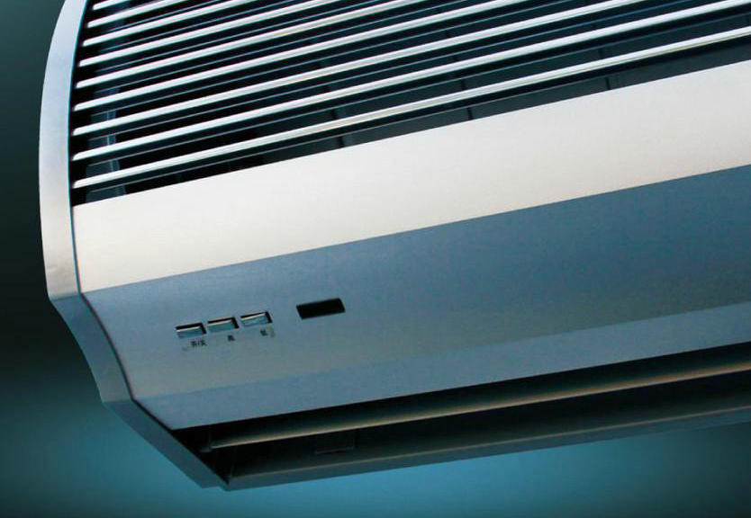 隔绝空气用大功率风幕机,医院空气净化消毒机要一直开吗