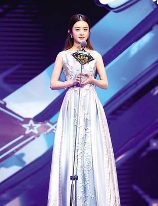 赵丽颖获奖感言众人感动,赵丽颖说获奖感言