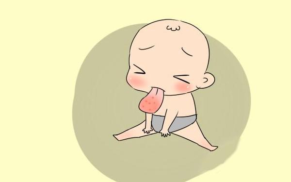 一岁宝宝舌头上起红点怎么回事,宝宝舌头有红点用什么药