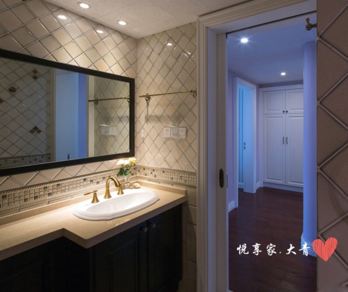 石家庄奥北公元中式风格,石家庄奥北公元三室装修效果133平