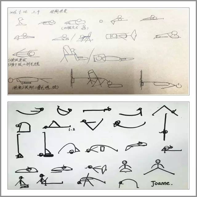 超全瑜伽小人绘画,瑜伽小人绘画技巧视频