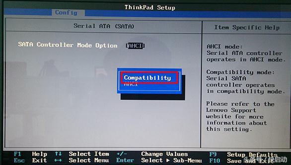 联想昭阳e42-80怎么进入bios设置,联想电脑bios中bootmode不能设置