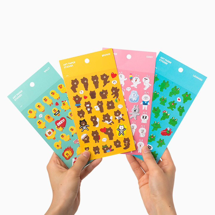 linefriends联动文具,linefriends文具开箱