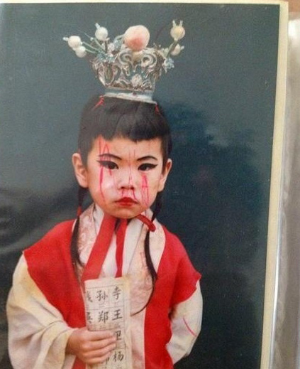 影楼风儿童照,90后经典童年影楼照