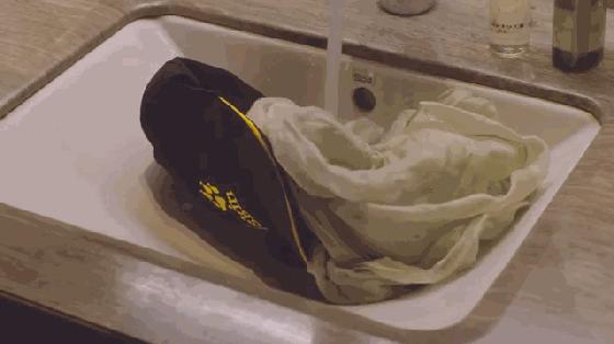 巴掌大的迷你洗衣机,洗衣机巴掌大