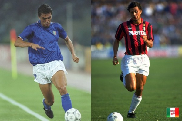 世界足坛最佳阵容马尔蒂尼,足坛史上十大最强左后卫马尔蒂尼