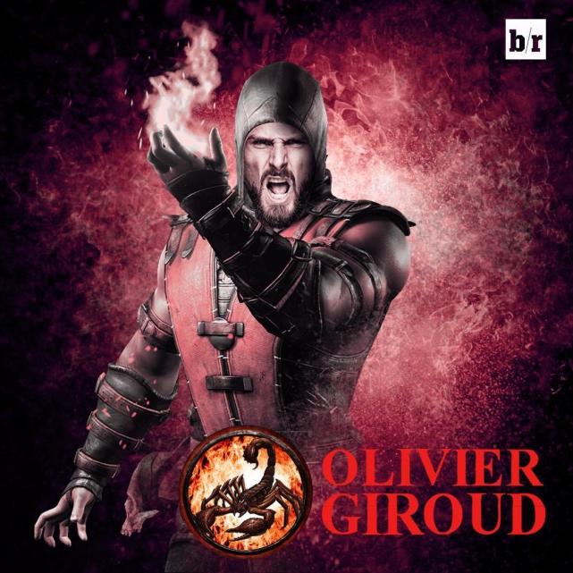 吉鲁阿森纳时期十佳进球,吉鲁蝎子摆尾进球