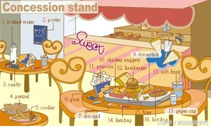 英语生活词汇图,36张图记住英语中所有生活用词