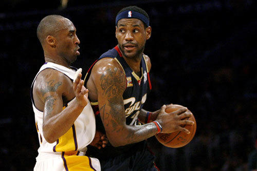 詹皇拿冠,老詹再为科比夺一次总冠军