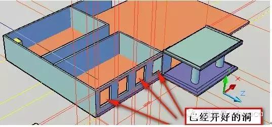 cad三维制图建模,cad三维制图实例房子